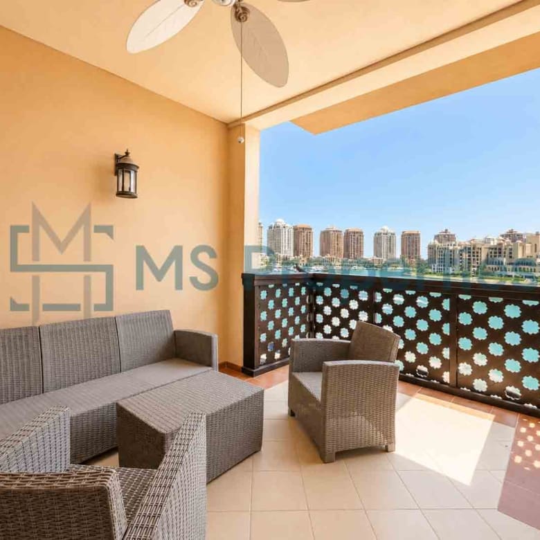 Premium 2BHK TownHouse w/ Amazing Marina View Balcony