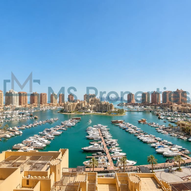 Sophisticated 3 Bedroom Flat with Full Marina View