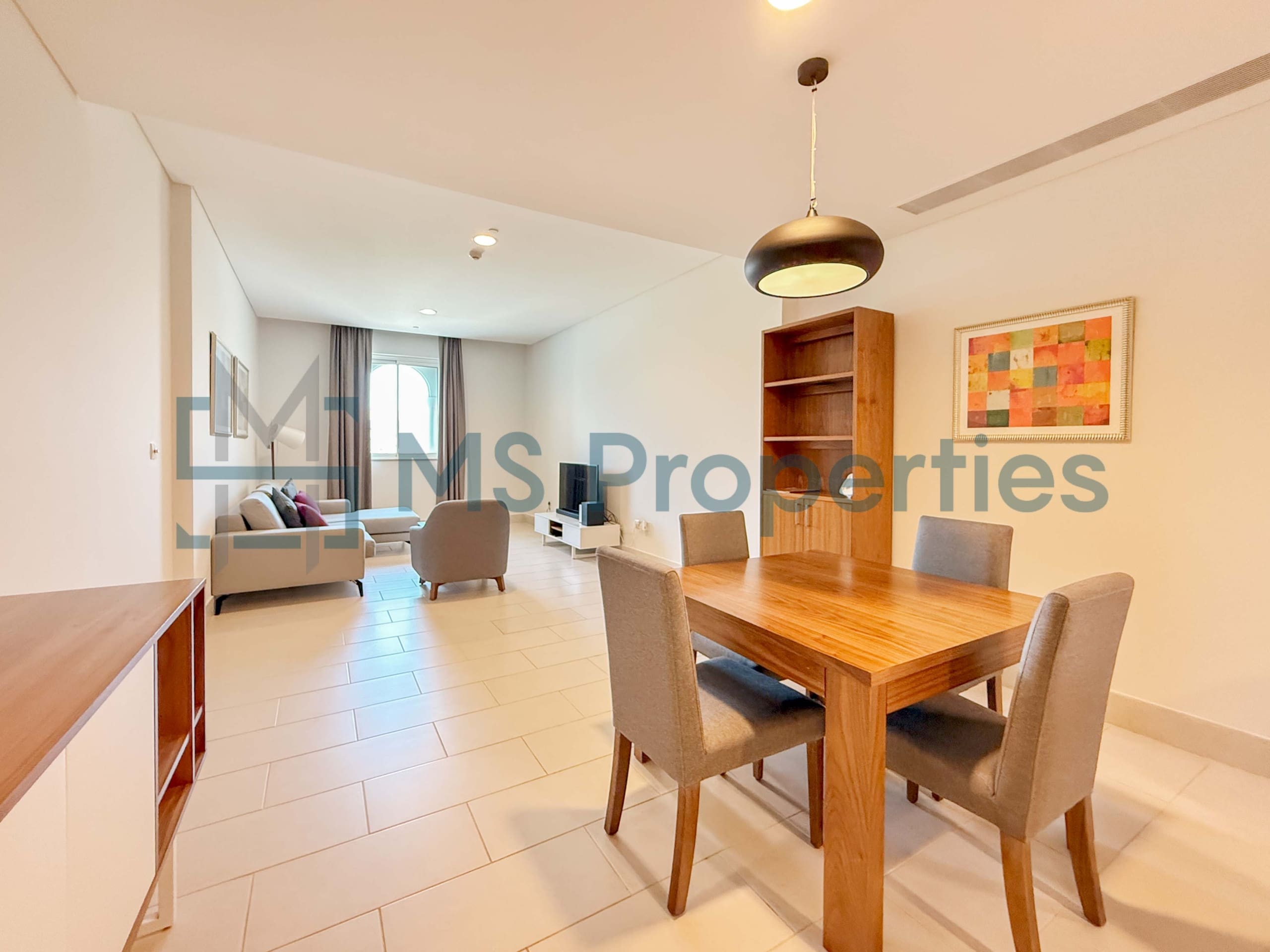 Pristine 1BHK + Office w/ Balcony | Bills Included | No Commssion