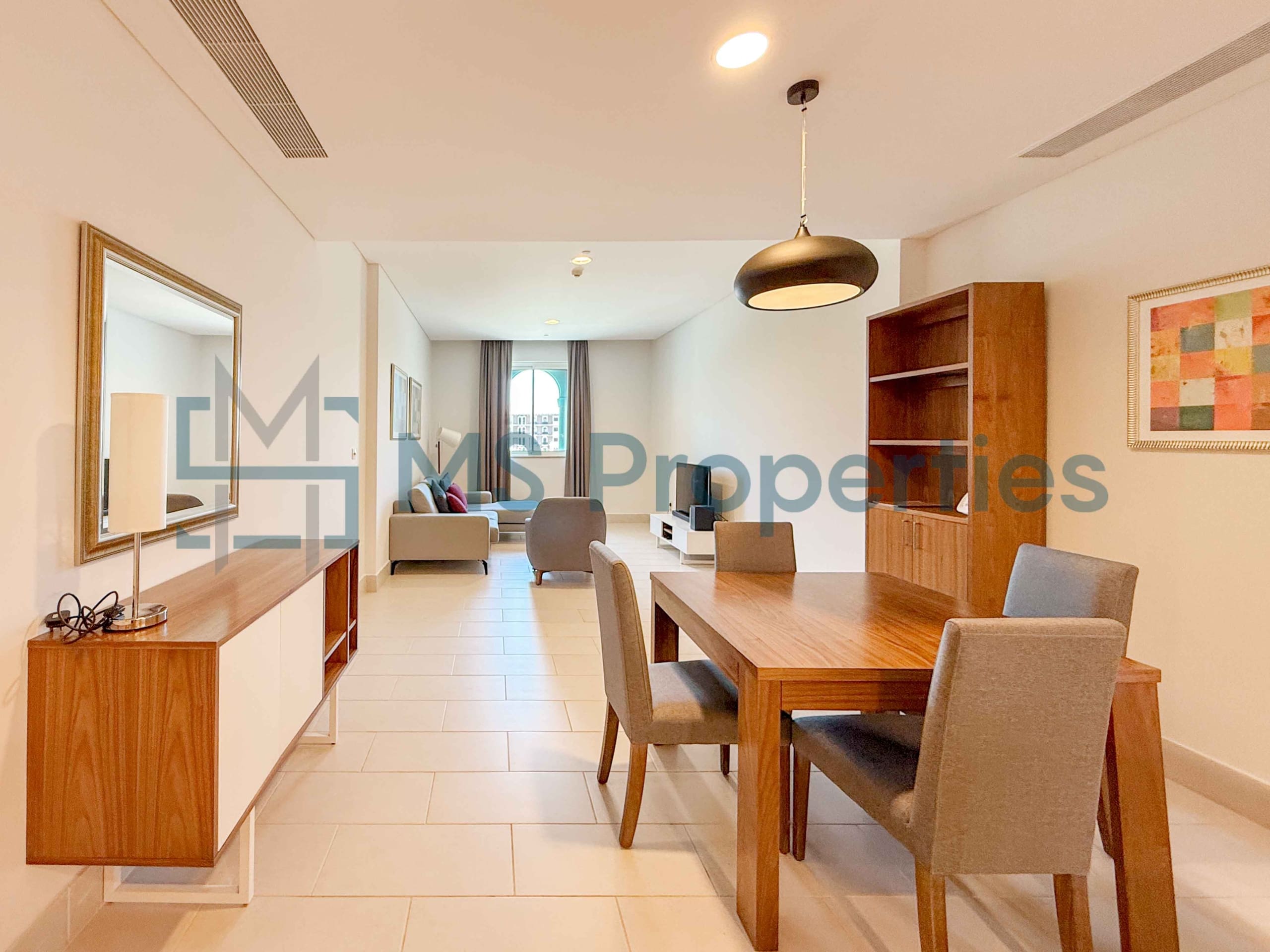Pristine 1BHK + Office w/ Balcony | Bills Included | No Commssion