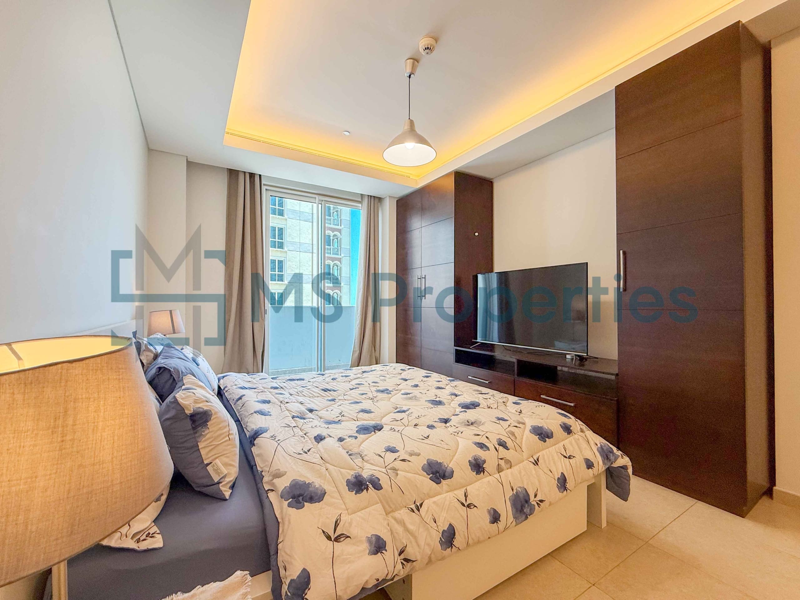 Contemporary Studio Apartment | Perfect Balcony
