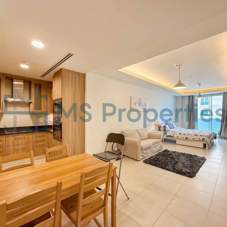 Contemporary Studio Apartment | Perfect Balcony
