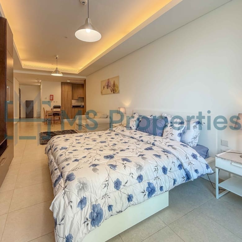 Contemporary Studio Apartment | Perfect Balcony