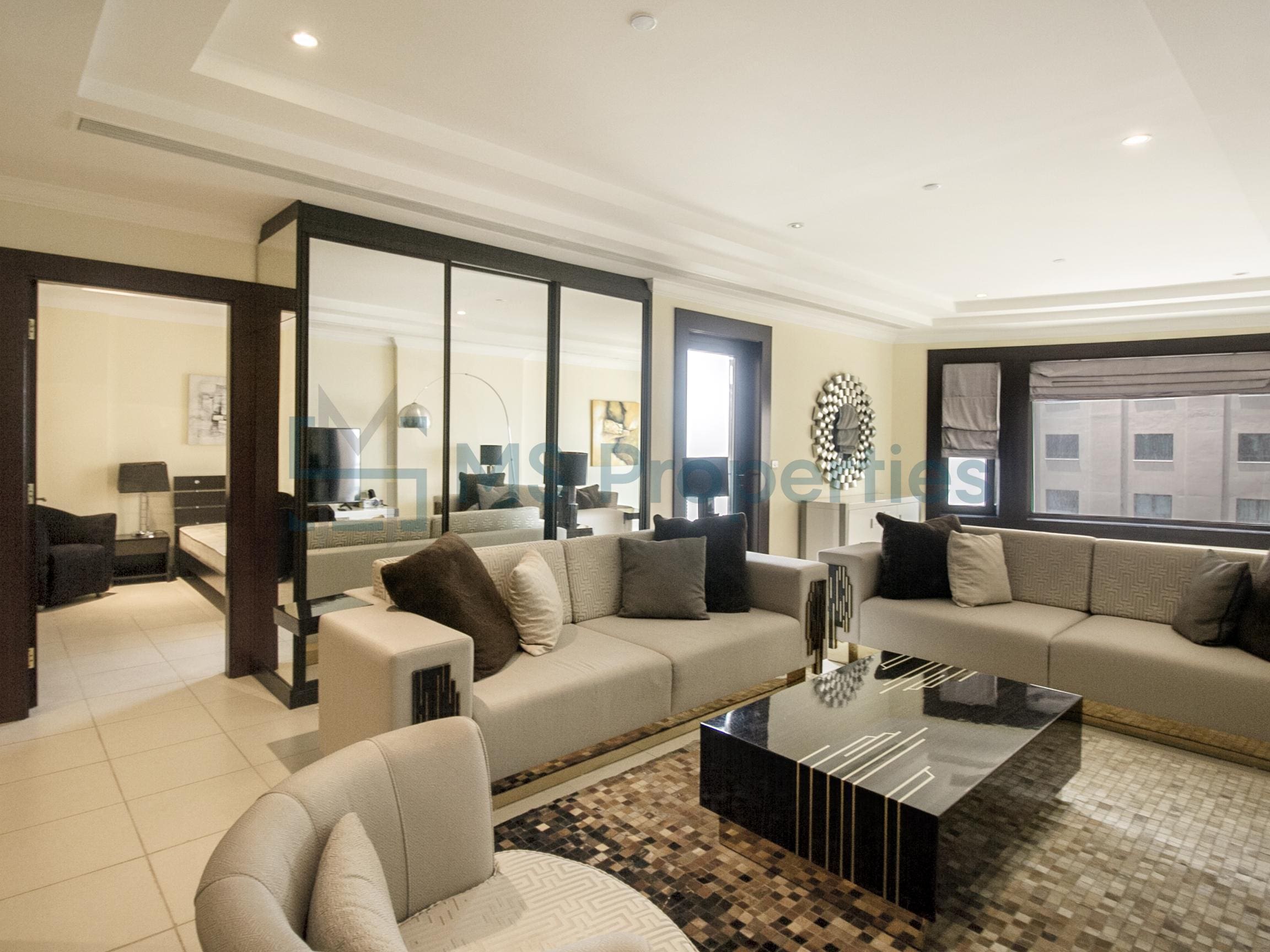 Modern Layout 1 BHK Furnished with View Balcony