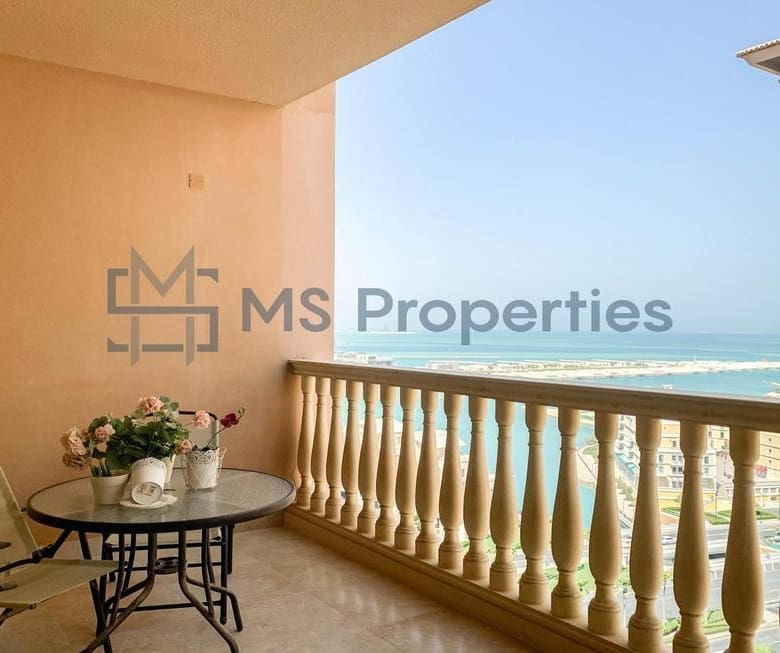Prestigious 3 BDR+Maid with Balcony Sea View | QCool Included