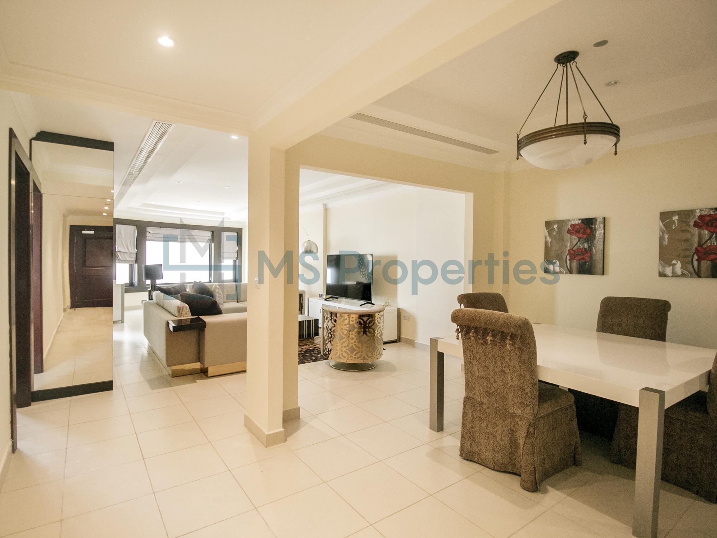 Modern Layout 1 BHK Furnished with View Balcony