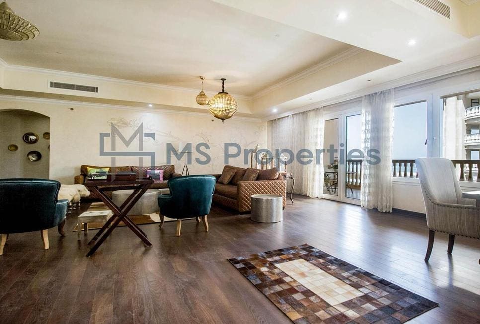 Prestigious 3 BDR+Maid with Balcony Sea View | QCool Included