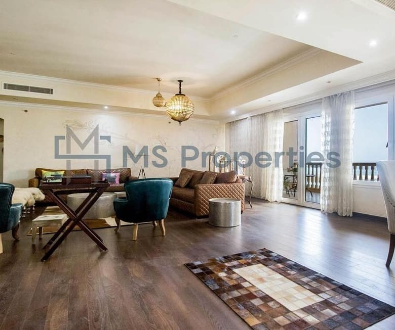 Spacious 3BHK with MaidRoom Apartment with Balcony