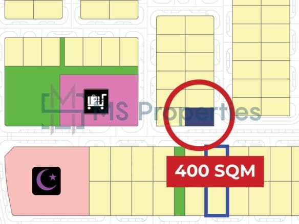 Great Investment 400 SQM Corner Lot For Sale in Huzoom