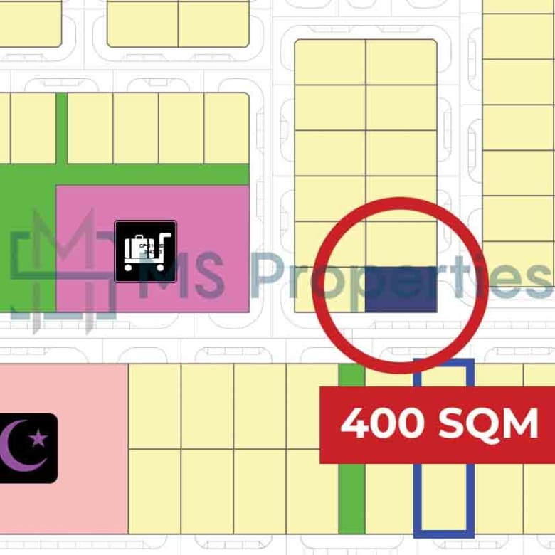 Great Investment 400 SQM Corner Lot For Sale in Huzoom