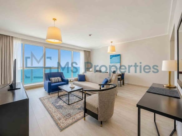 Pristine 1BR Apartment with Sea View | Wifi+Bills Included