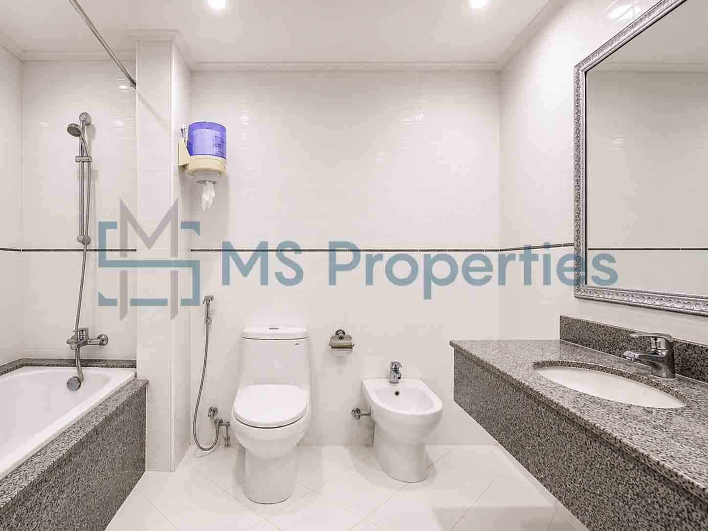 Luxurious 1BR + Office Flat with balcony For Sale