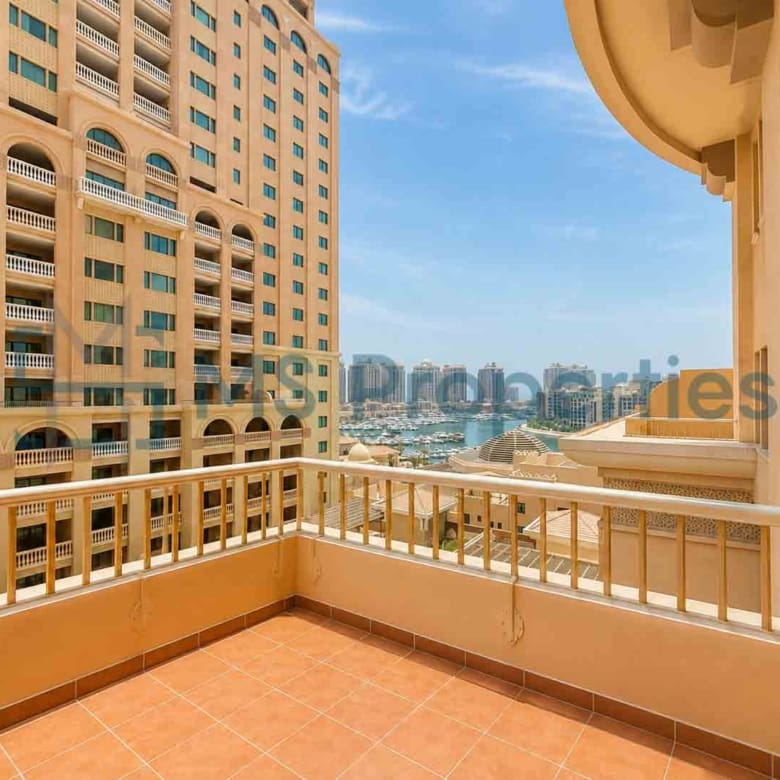 Exclusive Studio Furnished with Huge Balcony Sea View