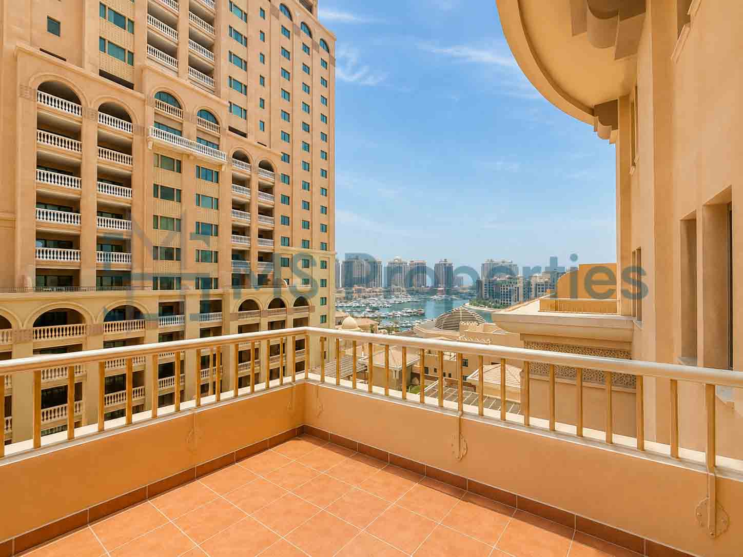 Exclusive Studio Furnished with Huge Balcony Sea View