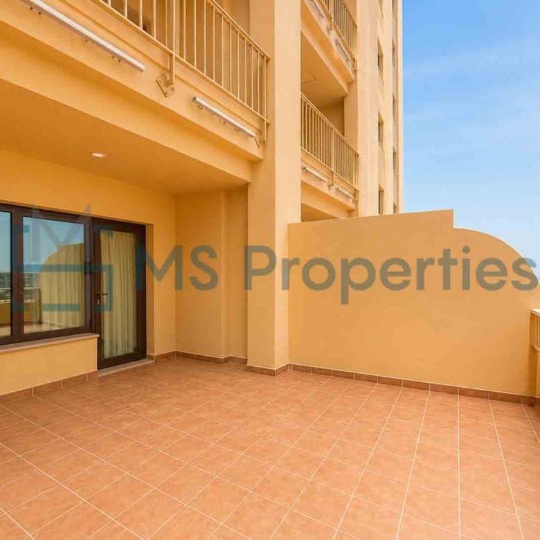 Exclusive Studio Furnished with Huge Balcony Sea View