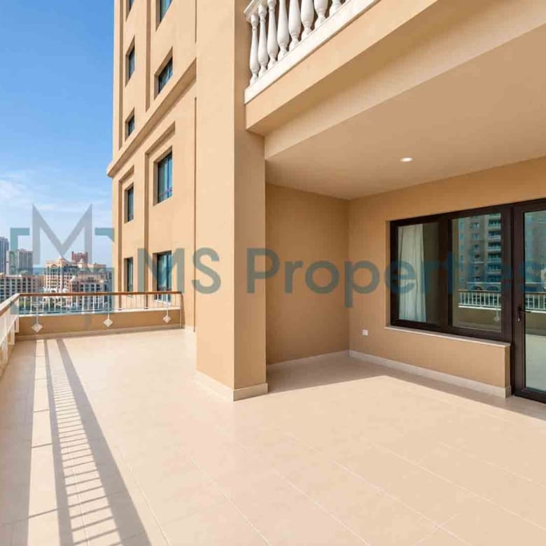 Premium 1BHK Apartment with Huge Balcony | Sea View
