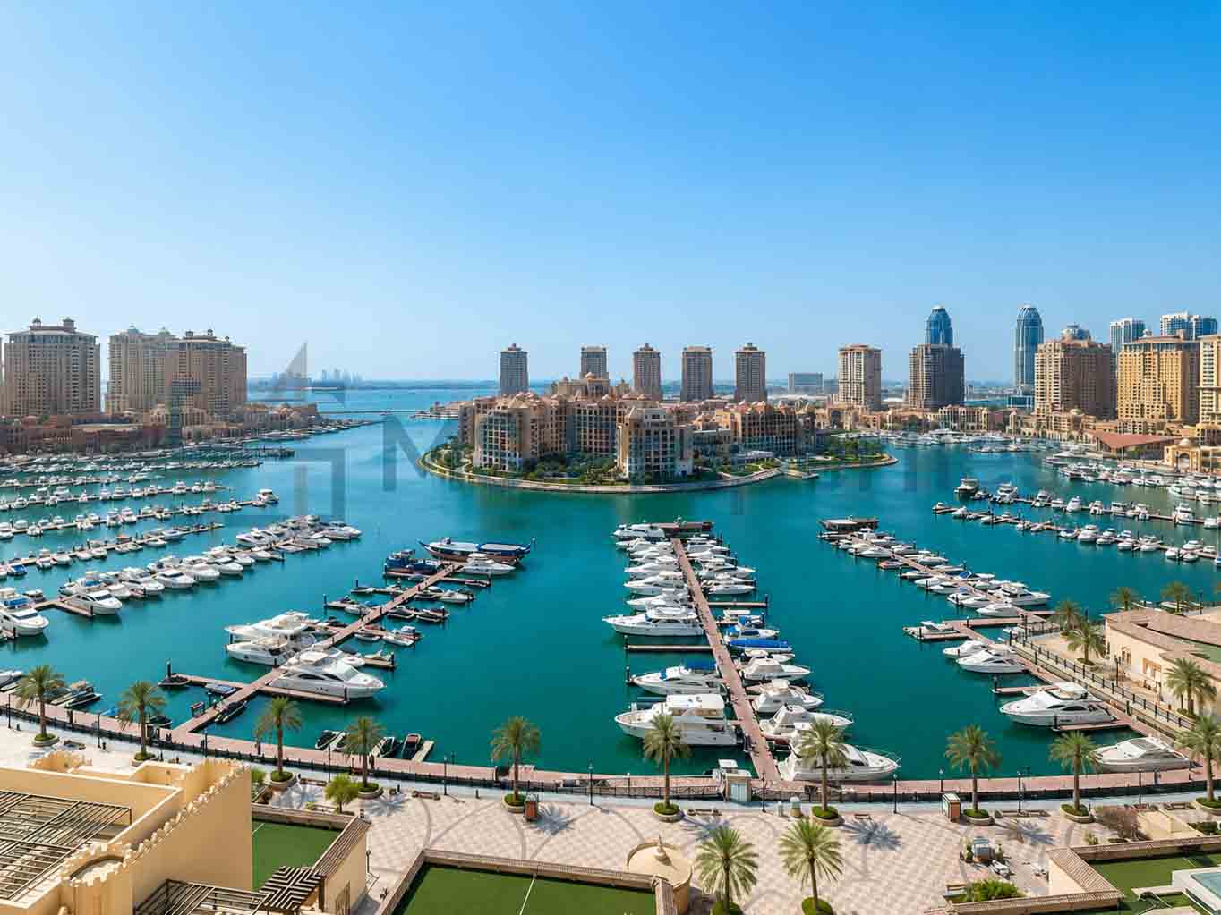 Bright and Cozy 2BR+Maid Apartment w/ Marina View Balcony