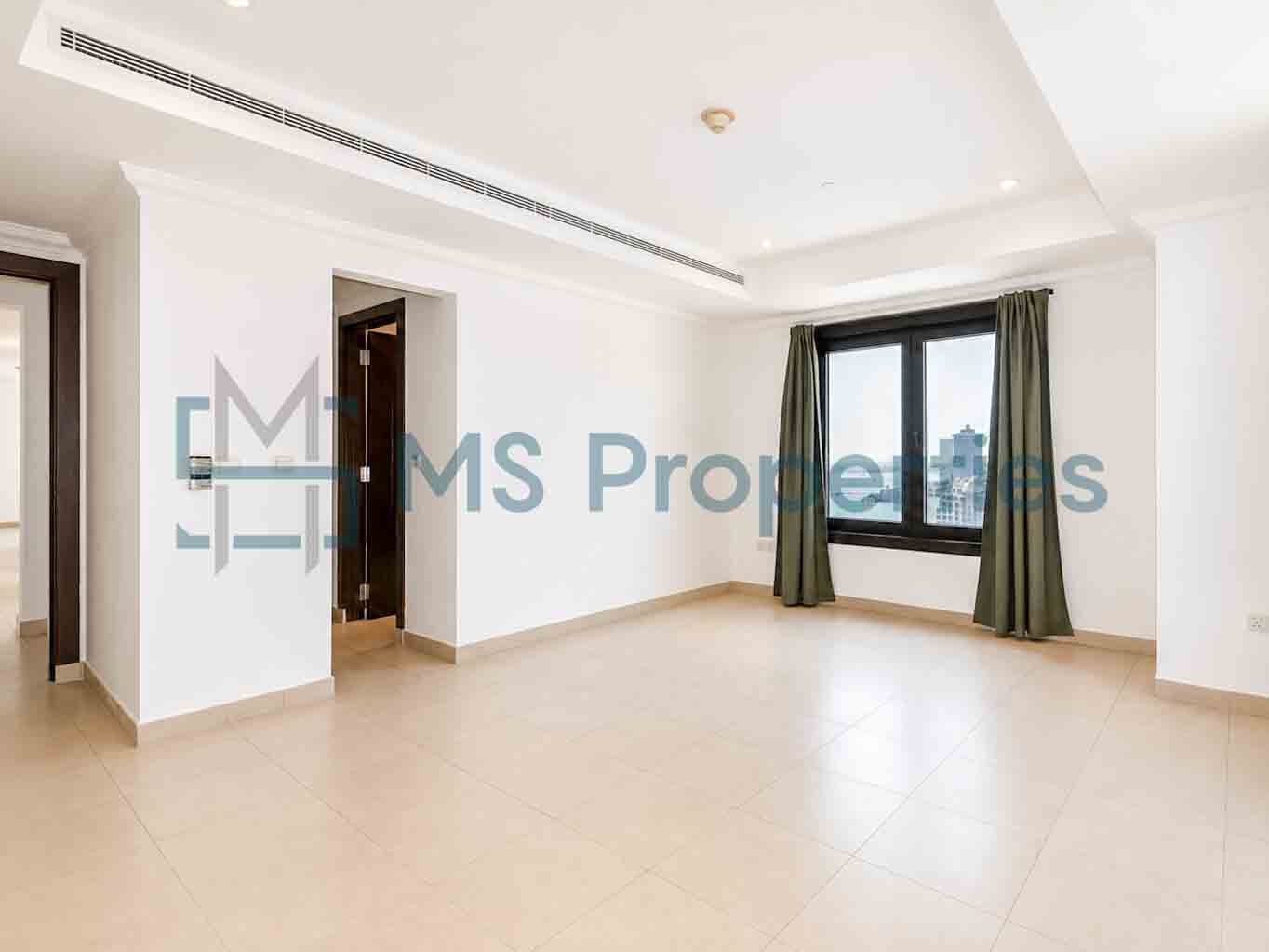Bright and Cozy 2BR+Maid Apartment w/ Marina View Balcony
