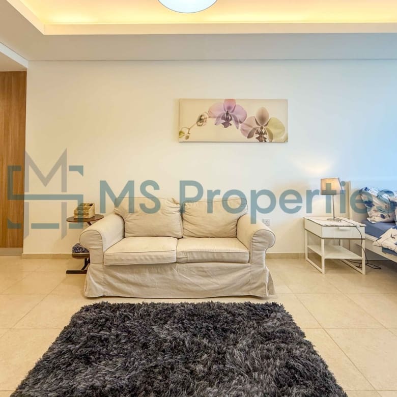 Ready To Move In | Studio Unit with Balcony Sea View