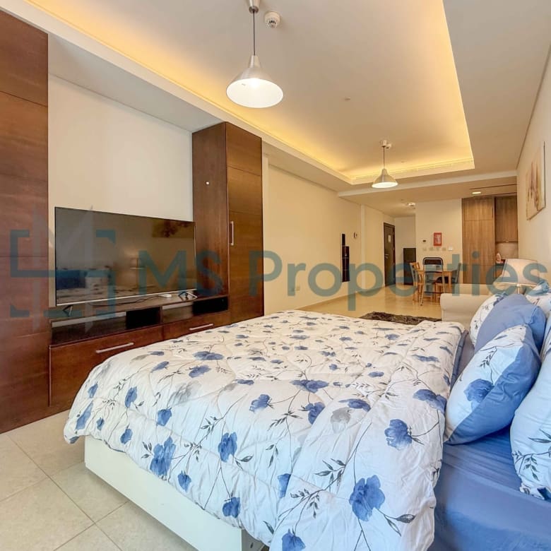 Ready To Move In | Studio Unit with Balcony Sea View