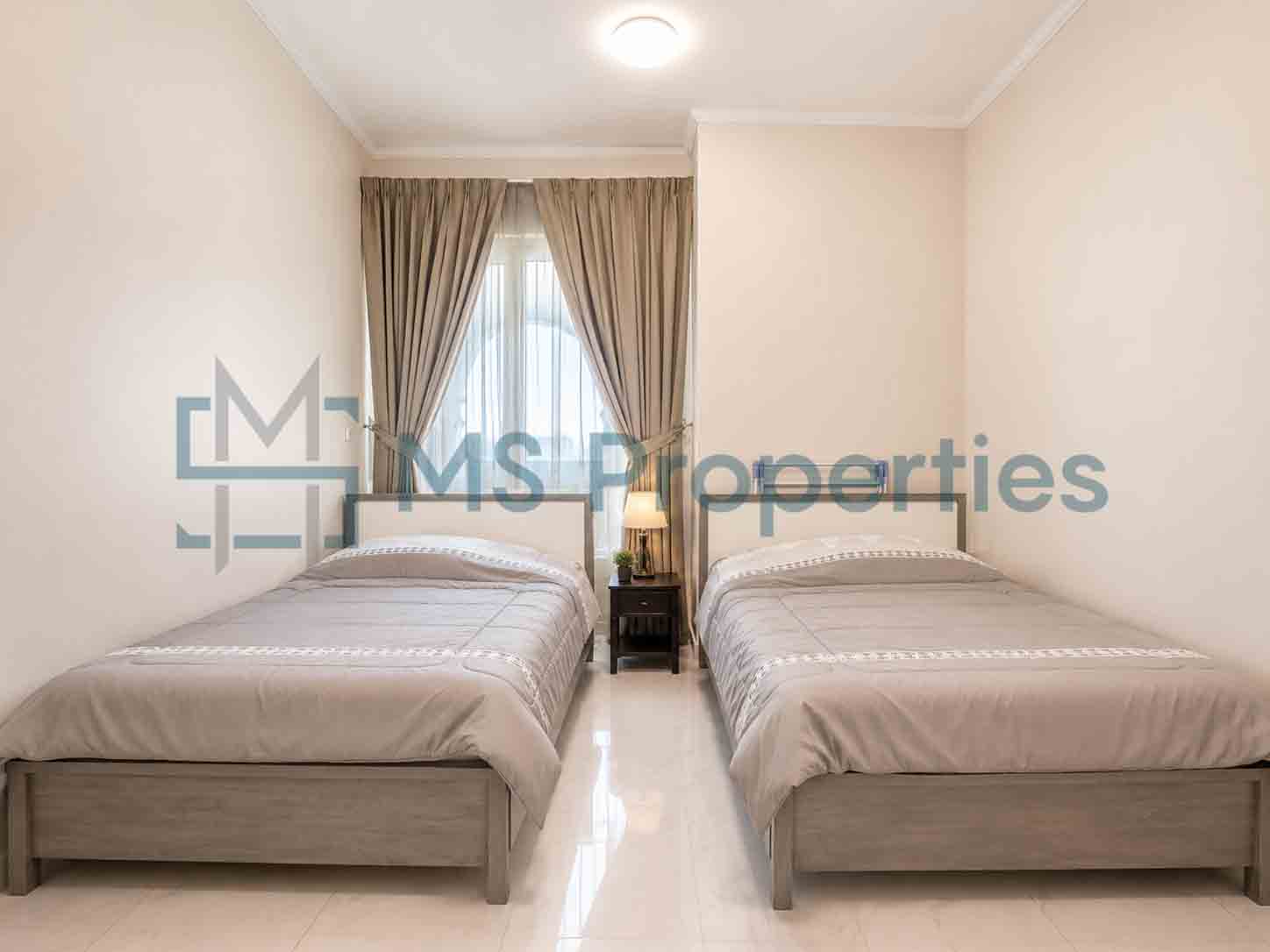 Exclusive 2 BDR Apartment with Balcony Beautiful Sea View