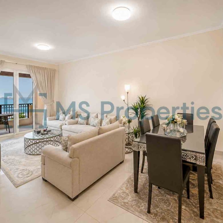 Exclusive 2 BDR Apartment with Balcony Beautiful Sea View