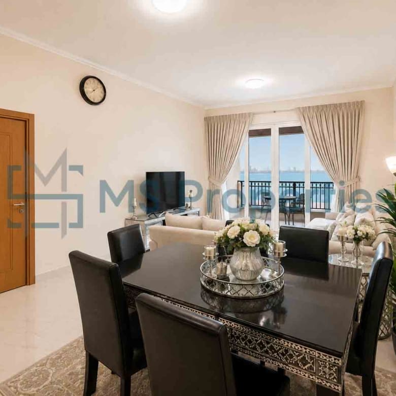 Exclusive 2 BDR Apartment with Balcony Beautiful Sea View