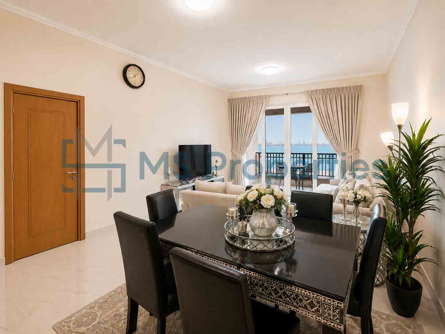 Exclusive 2 BDR Apartment with Balcony Beautiful Sea View