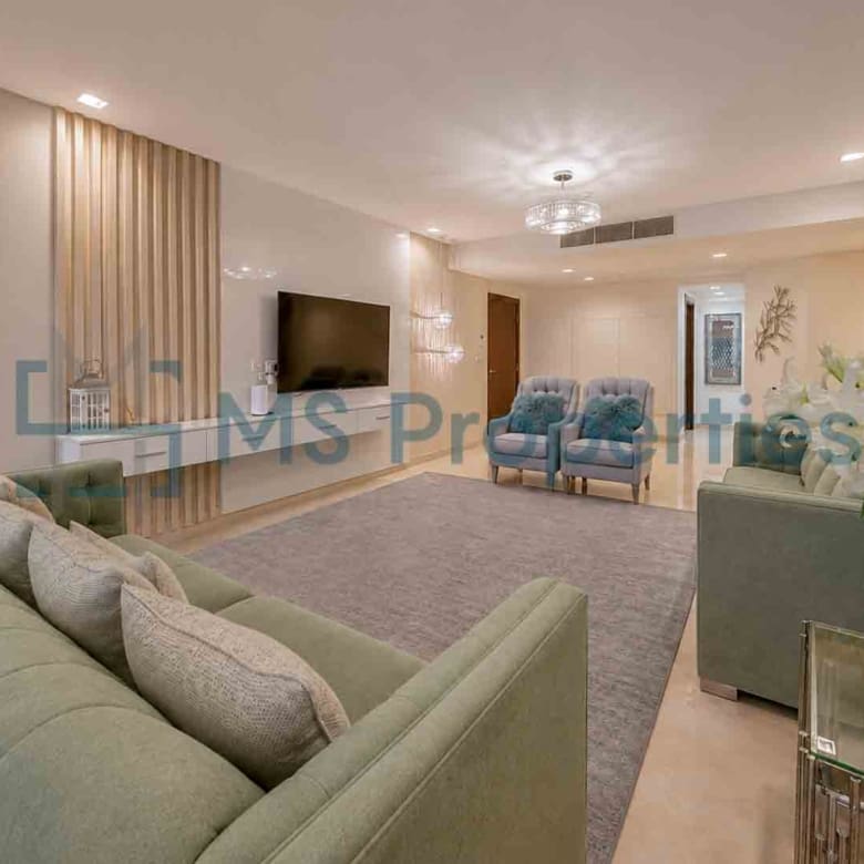 Luxurious 3BR+Maid Apartment w/ Perfect View Balcony | Bills Included