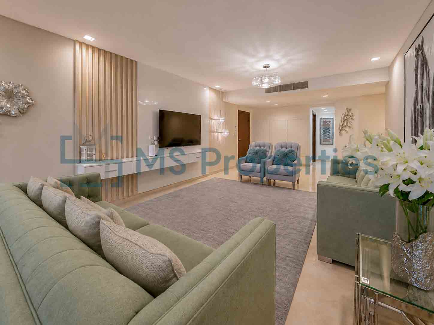 Luxurious 3BR+Maid Apartment w/ Perfect View Balcony | Bills Included