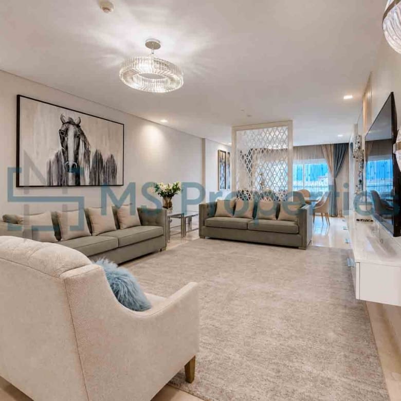 Luxurious 3BR+Maid Apartment w/ Perfect View Balcony | Bills Included