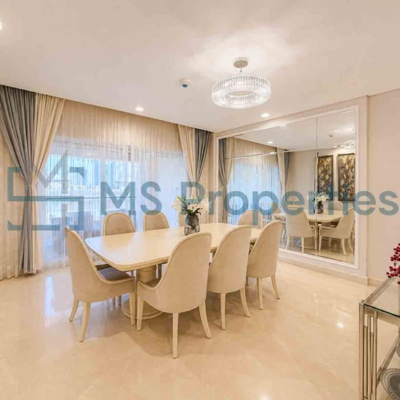 Luxurious 3BR+Maid Apartment w/ Perfect View Balcony | Bills Included
