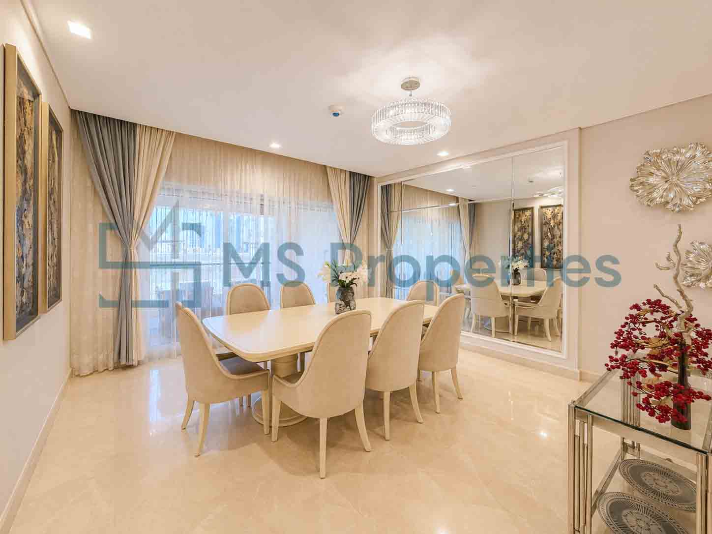 Luxurious 3BR+Maid Apartment w/ Perfect View Balcony | Bills Included