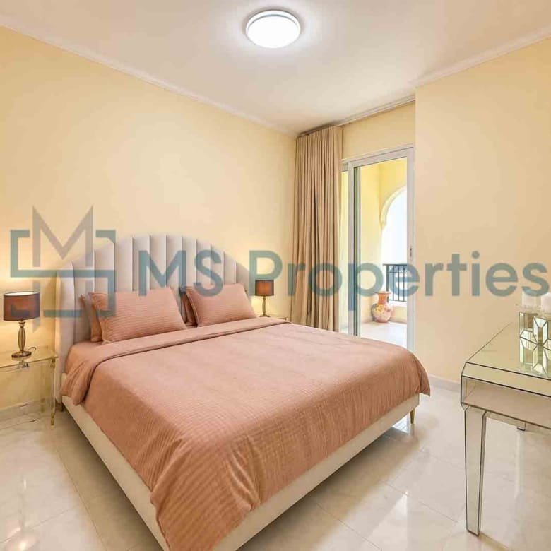 Exclusive 2 BDR Furnished with Balcony Sea View