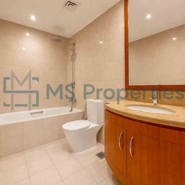 Exclusive 2 BDR Furnished with Balcony Sea View