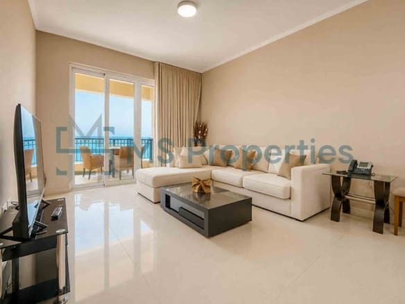 Exclusive 2 BDR Furnished with Balcony Sea View