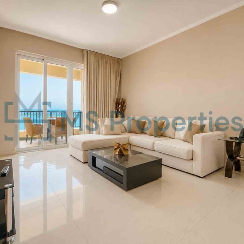 Exclusive 2 BDR Furnished with Balcony Sea View