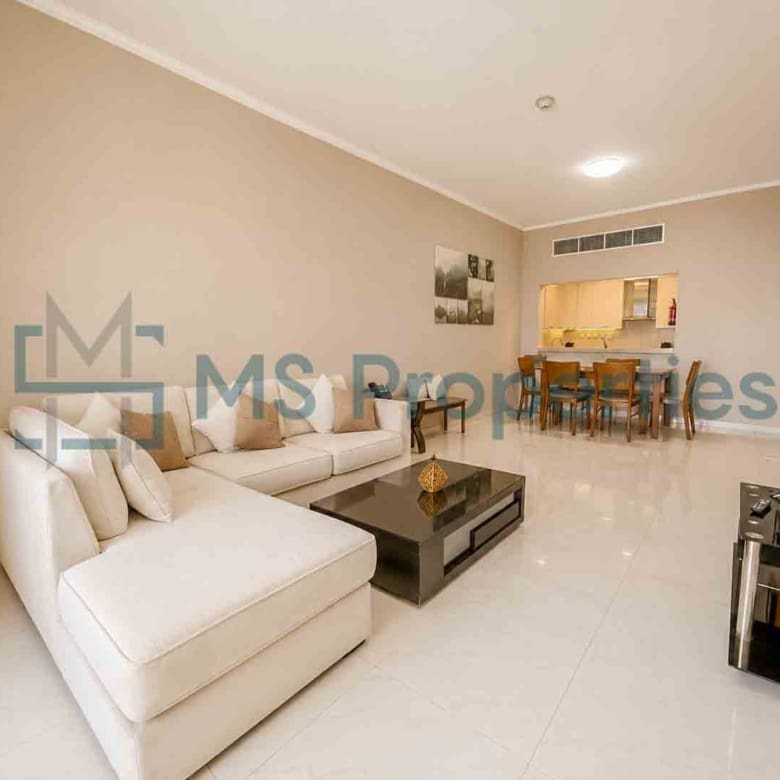 Exclusive 2 BDR Furnished with Balcony Sea View