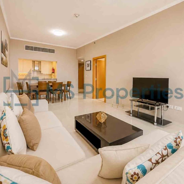 Exclusive 2 BDR Furnished with Balcony Sea View