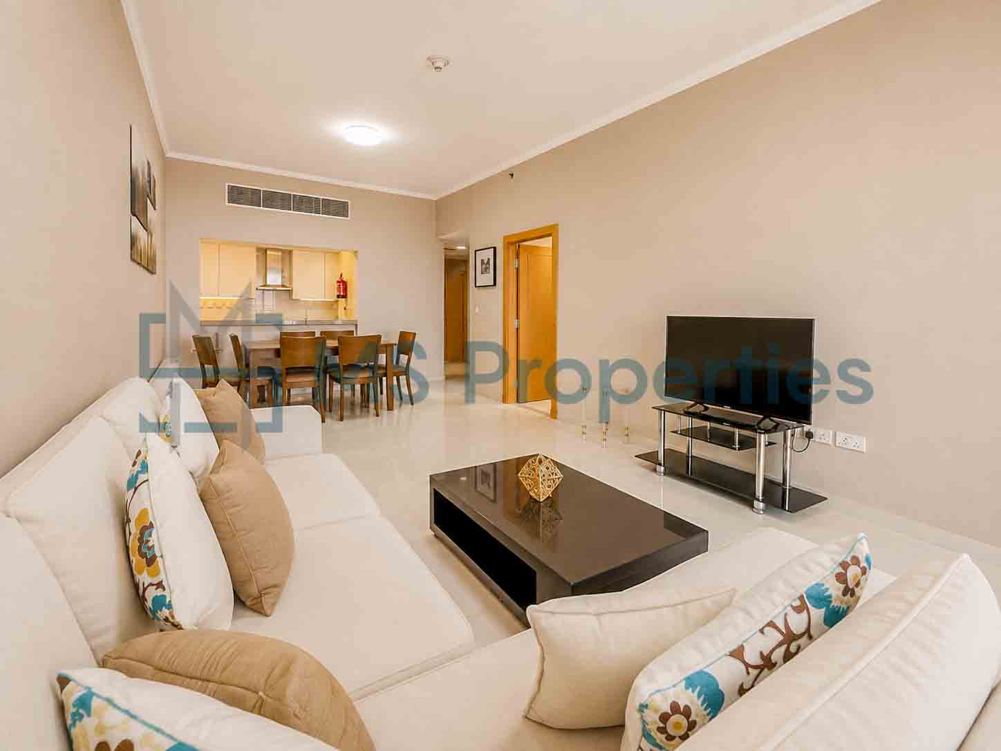 Exclusive 2 BDR Furnished with Balcony Sea View