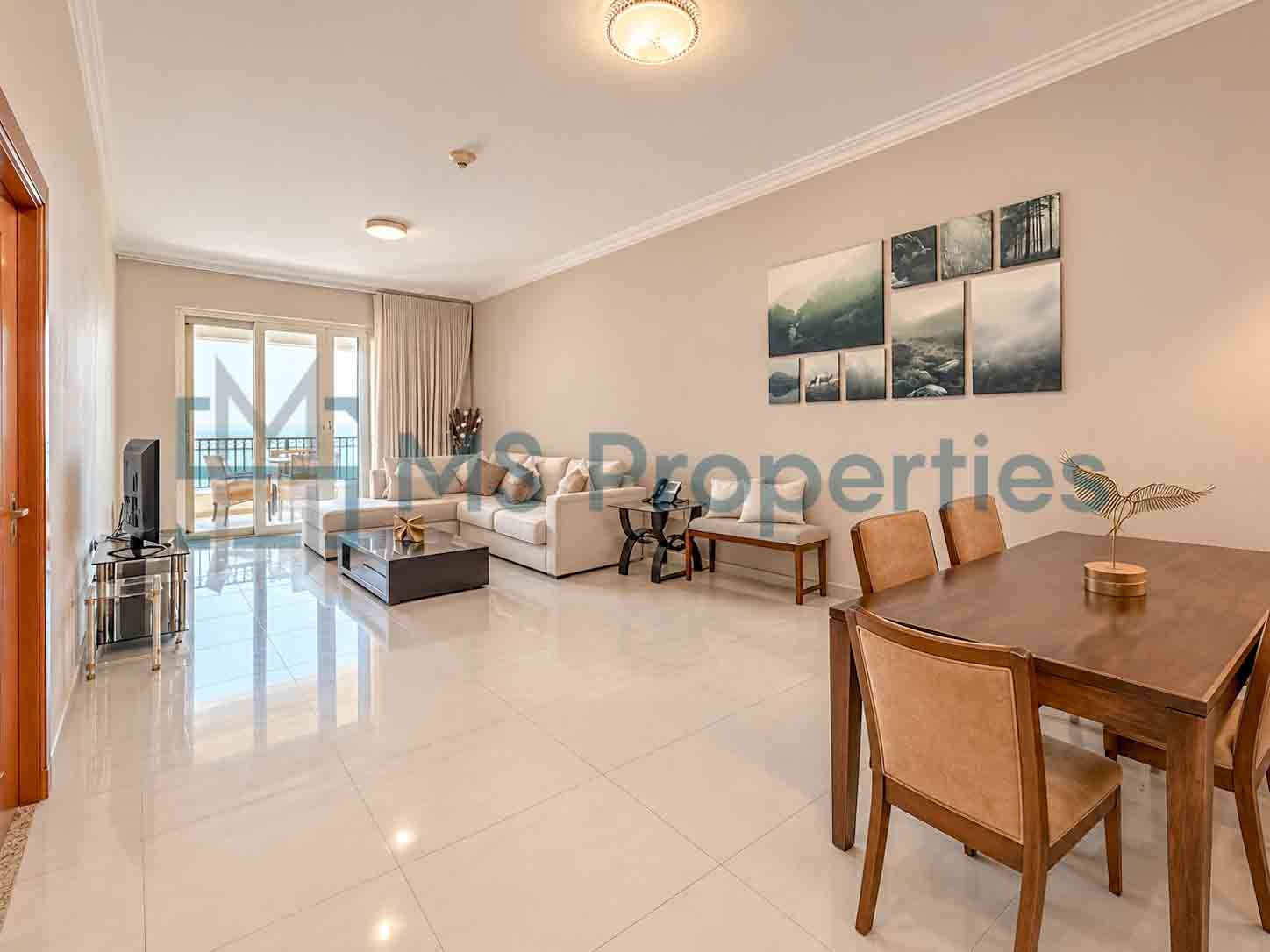 Exclusive 2 BDR Furnished with Balcony Sea View