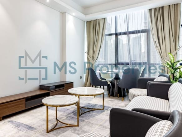Elegant 2BHK Furnished w/ Balcony in Marina Lusail