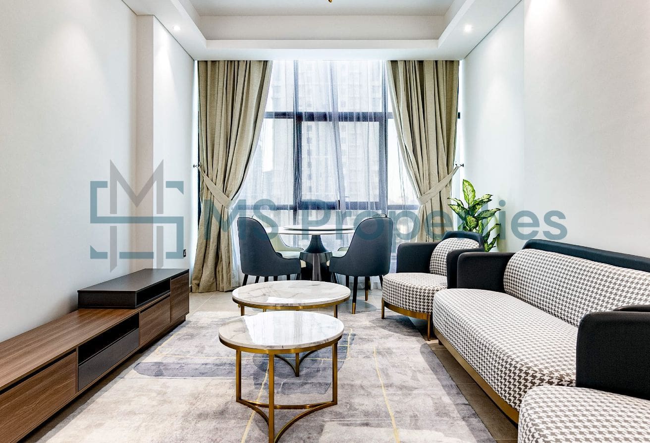 Elegant 2BHK Furnished w/ Balcony in Marina Lusail