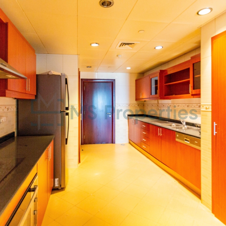 Perfect 3BHK + Maid Apartment with Marina View Balcony