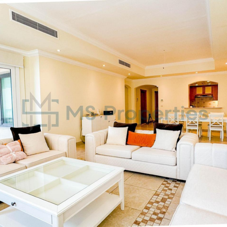 Beautiful 2BHK with Huge Balcony | Amazing Marina View