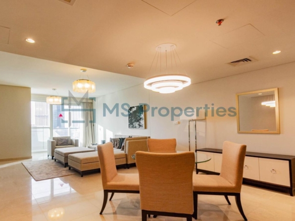 Captivating 2 Bedroom Furnished | Balcony +Bills Included