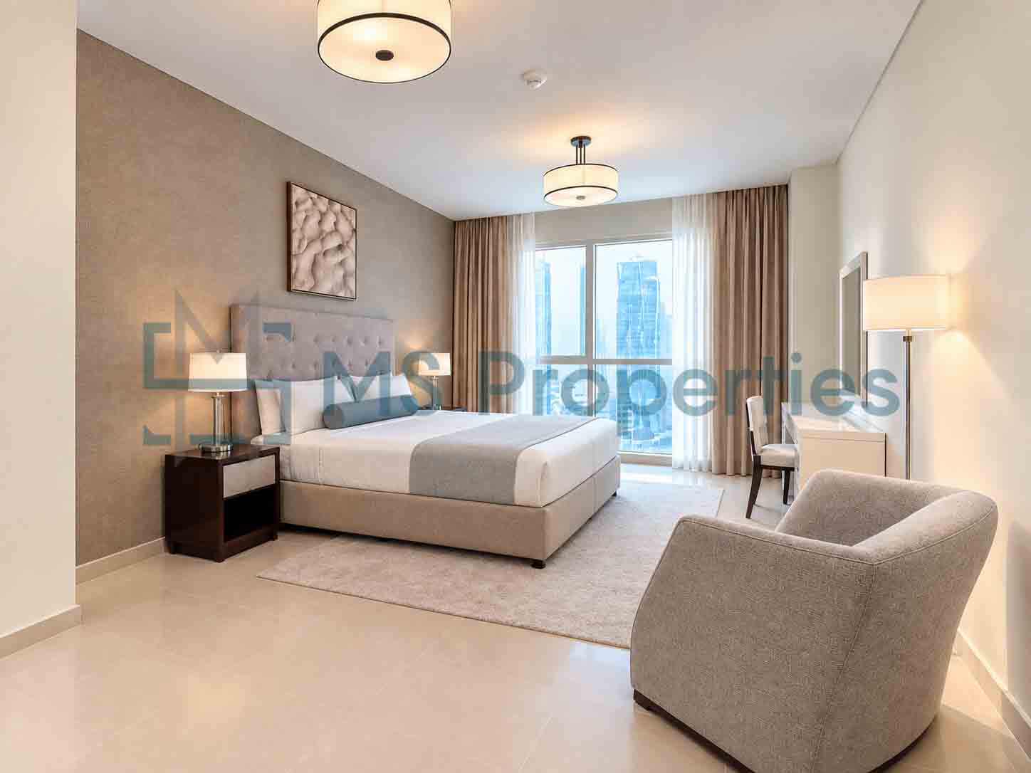 Luxury 1BDR Furnished w/ Balcony | Prime Location
