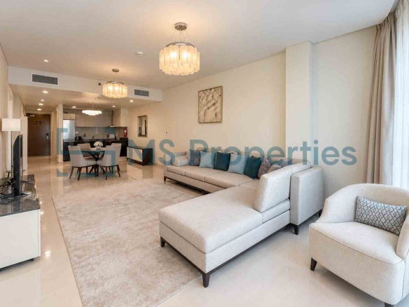 Luxury 1BDR Furnished w/ Balcony | Prime Location