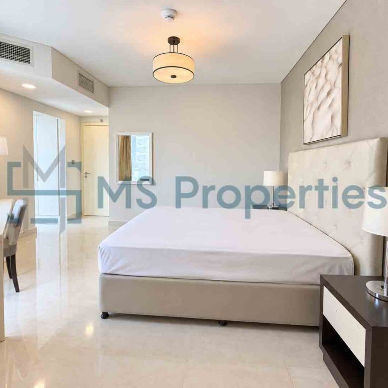 Elegant 1BDR Furnished with Beautiful City View Balcony