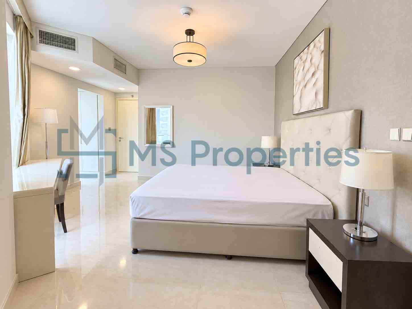 Elegant 1BDR Furnished with Beautiful City View Balcony